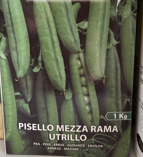 Semi Di Pisello Mezza Rama Utrillo 1kg